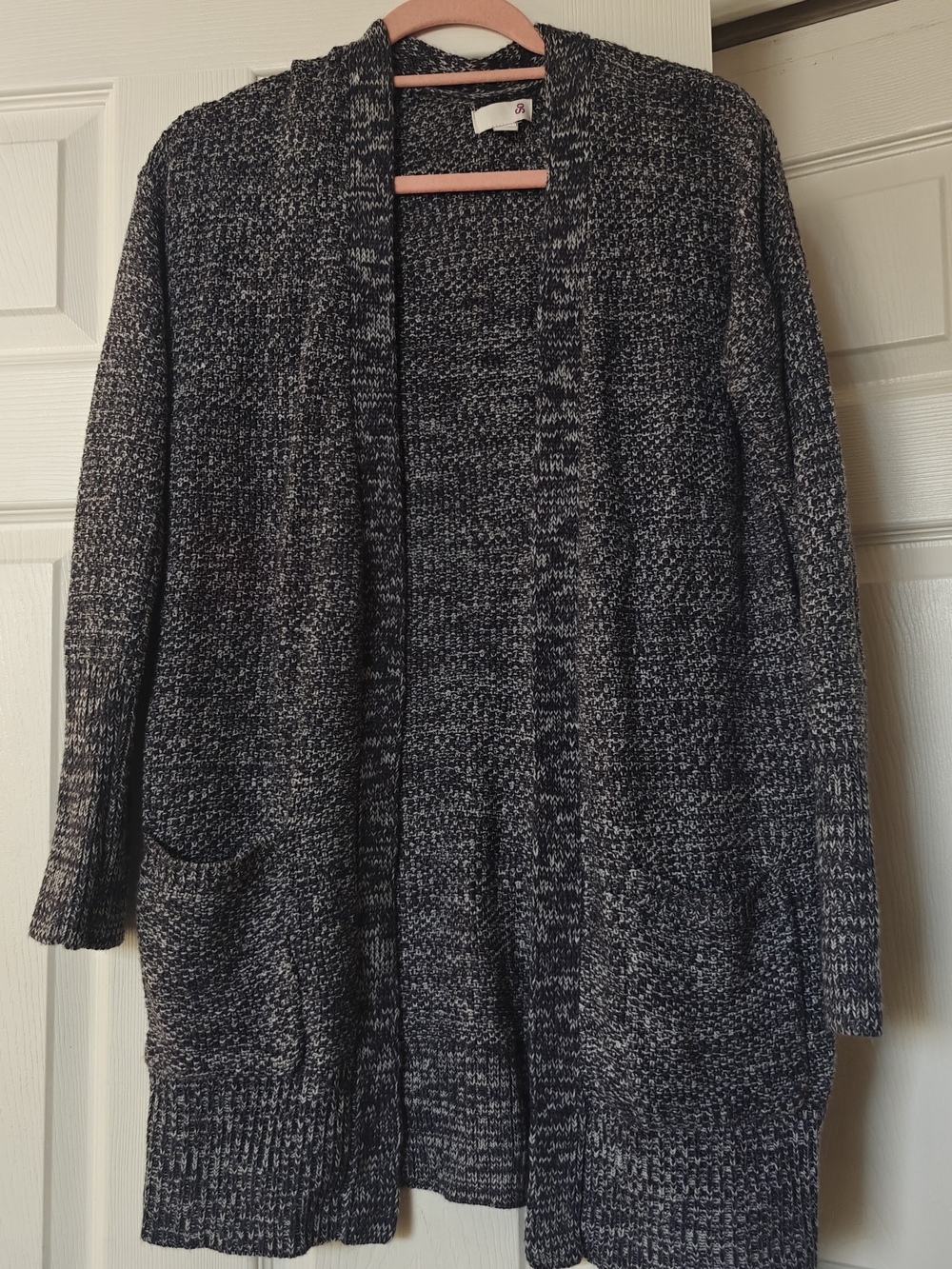 Sonoma Dark Grey Open Cardigan